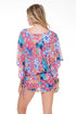 Luli Fama Beautiful Mess Cabana V-Neck Dress